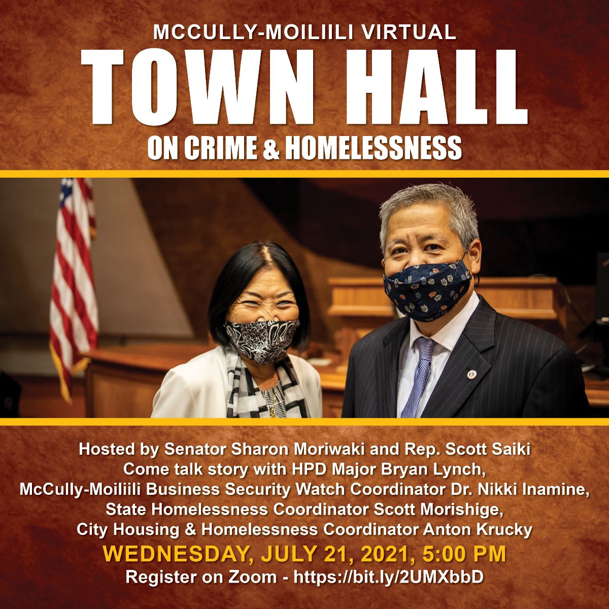 McCully-Moiliili Townhall on Crime and Homelessness