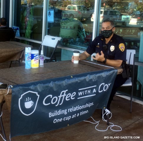 Waikiki Coffee with a Cop, Community Policing